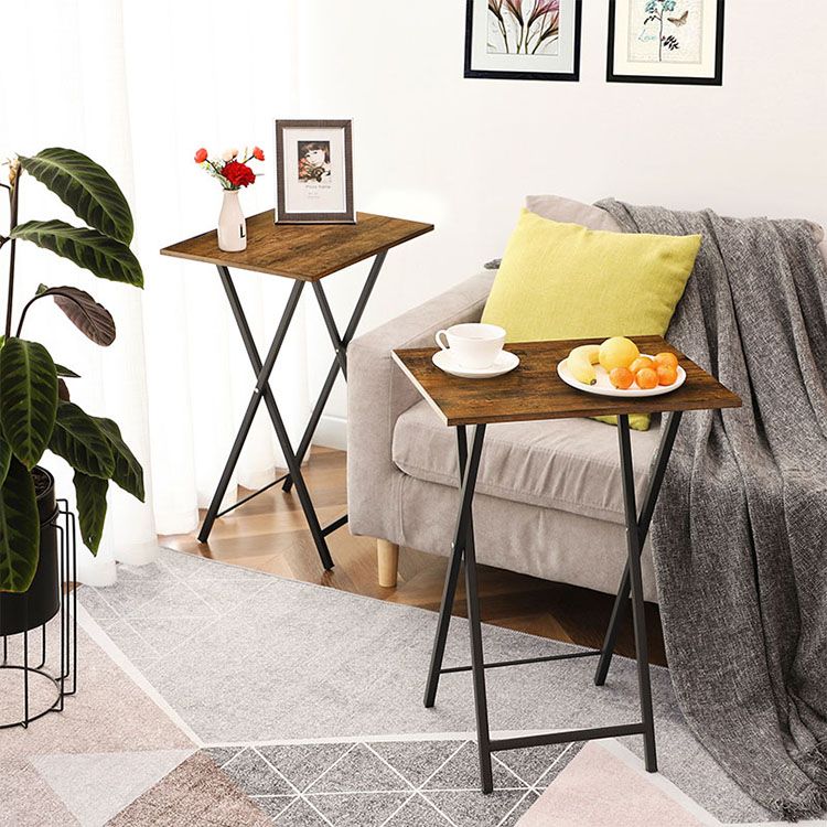 Folding tv tray online table set